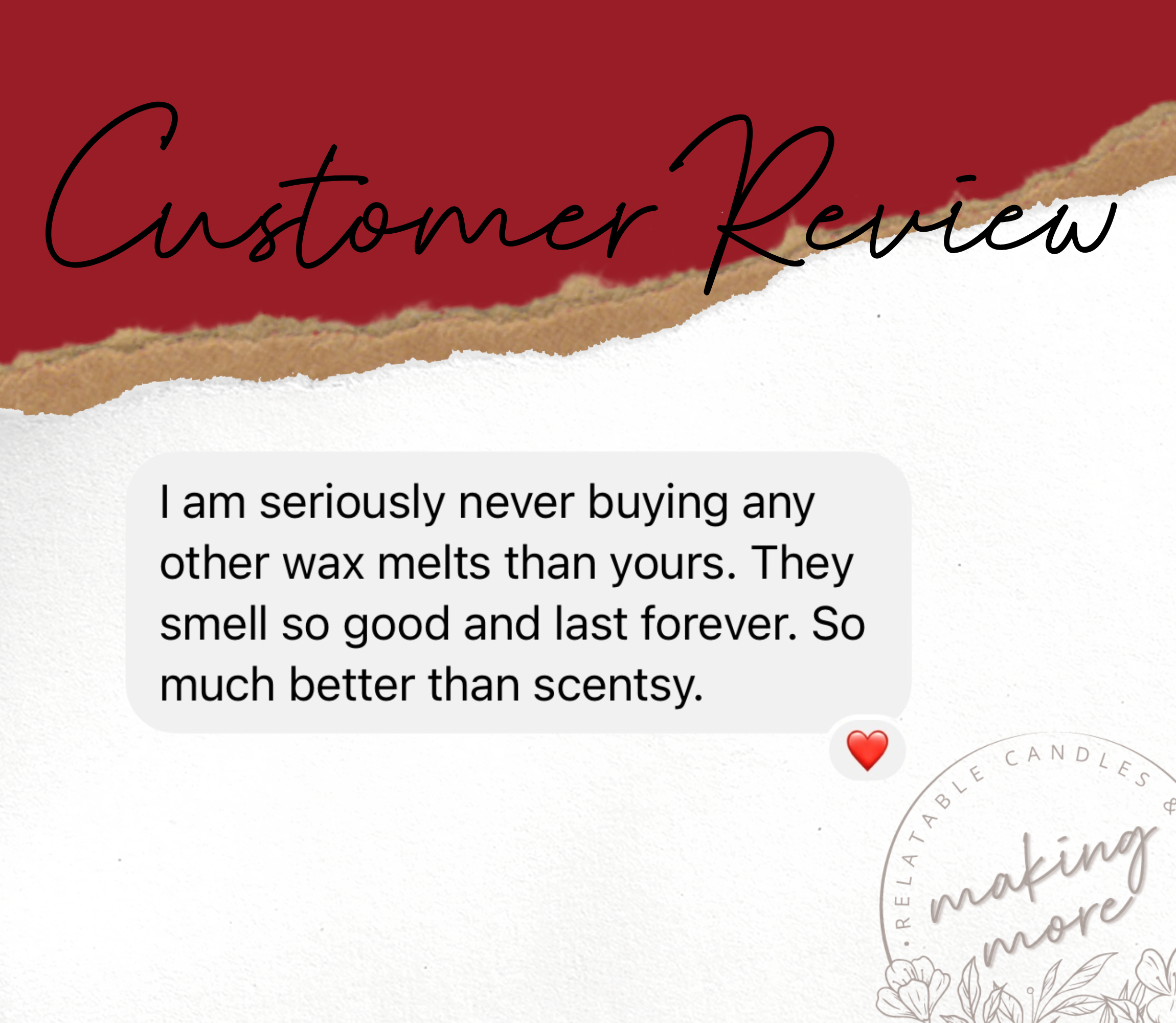 FESTIVE AS FUCK Wax Melt- Cranberry Apple Marmalade