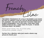 Load image into Gallery viewer, MOTHER FUCKING TIRED Wax Melt- French Lilac
