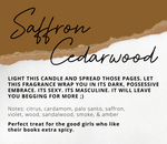 Load image into Gallery viewer, Good Girls Read Dirty Books Candle- Saffron Cedarwood- @MamaCooksLowCarb Collab
