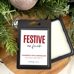 Load image into Gallery viewer, FESTIVE AS FUCK Wax Melt- Cranberry Apple Marmalade
