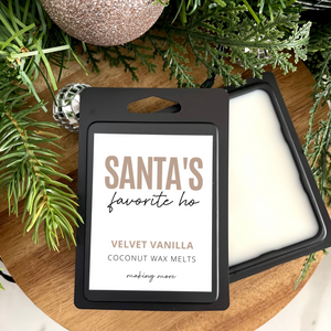 SANTA'S FAVORITE HO Wax Melt- Velvet Vanilla