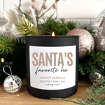 Load image into Gallery viewer, SANTA&#39;S FAVORITE HO Candle- Velvet Vanilla
